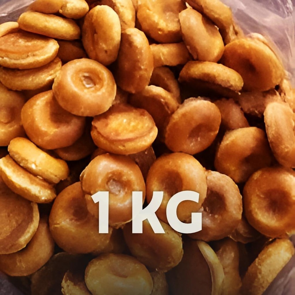 

[ 1 KG ] Kue Kacang Tidar Asli Oleh Oleh Khas Kediri / Food Manis Frozen Cemilan