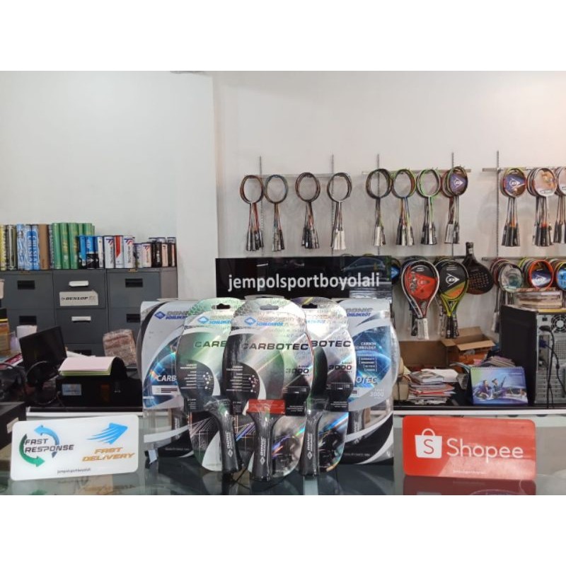 CUCI GUDANG BAD TENIS MEJA DONIC CARBOTEC LEVEL 3000CO
