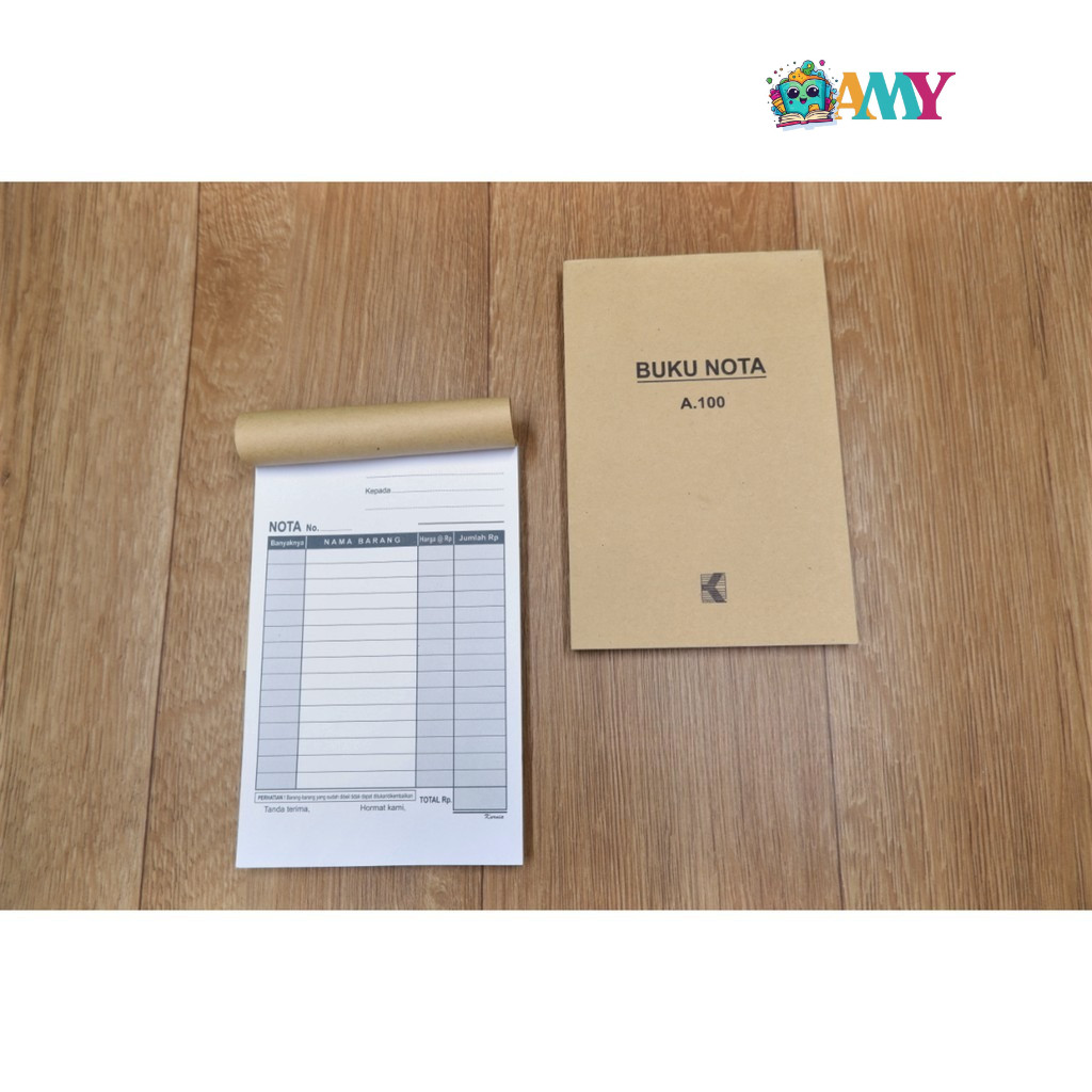 

KURNIA NOTA 1/4 F 1PLY A100 (BERDIRI) AMY STASIONARY