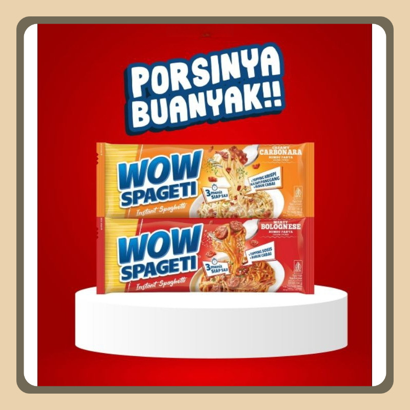 

Wow Spageti instan 1x40 pcs