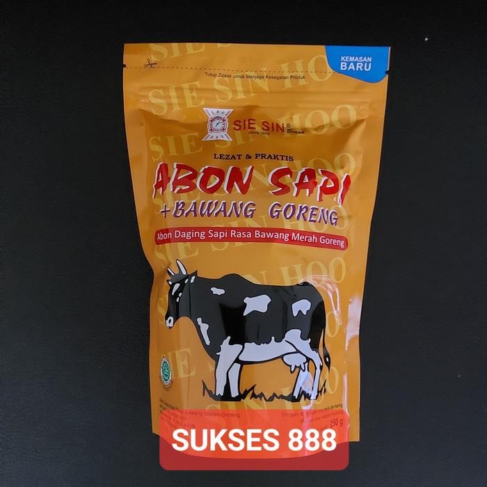 

Abon Sapi Sie Sin 250 Gram - Bawang Goreng