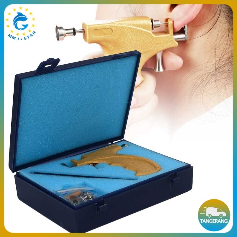 Set Alat Tindikan Anting Set Alat Tindikan Anting Hidung Pusar Alat Keamanan Tindik Telinga
