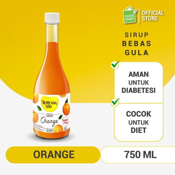 

Tropicana Slim Sirup Orange - Sirup Bebas Gula