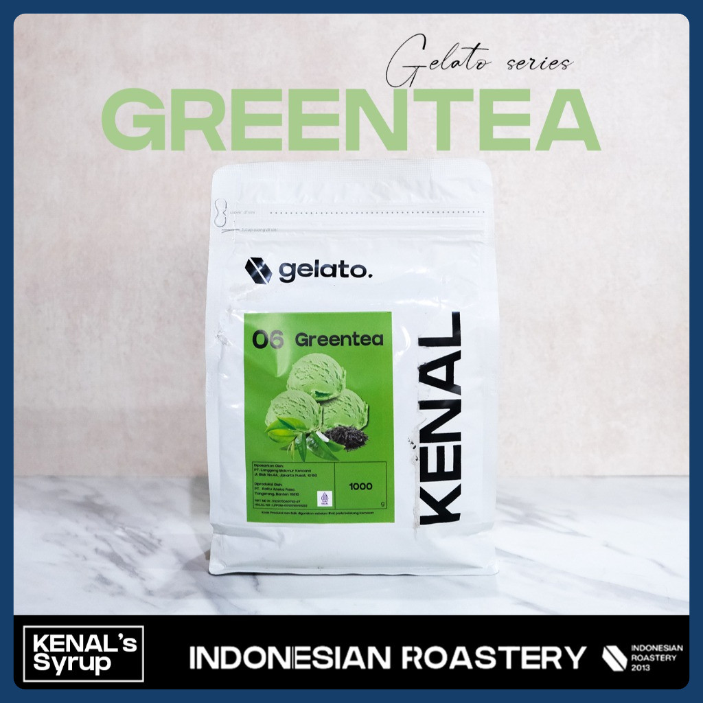 

Gelato Kenal Italian Ice Cream Powder Premix Bubuk 1 Kg