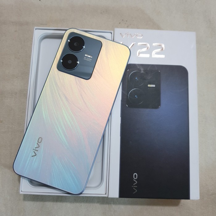Vivo Y22 Ram 4/64GB | Ram 4/128GB | Ram 6/128G Second Resmi Grade A