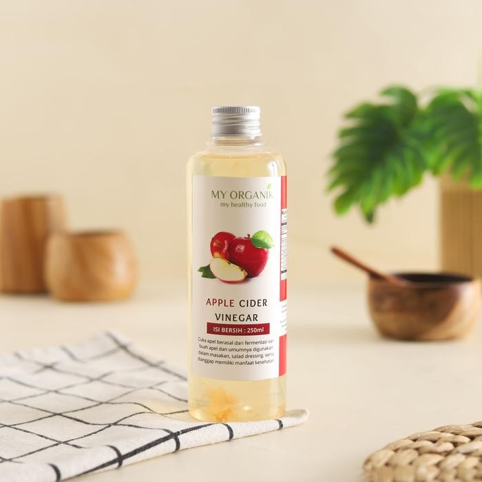 

My Organik Apple Cider Vinegar With The Mother Cuka Apel Organic - 250 ml