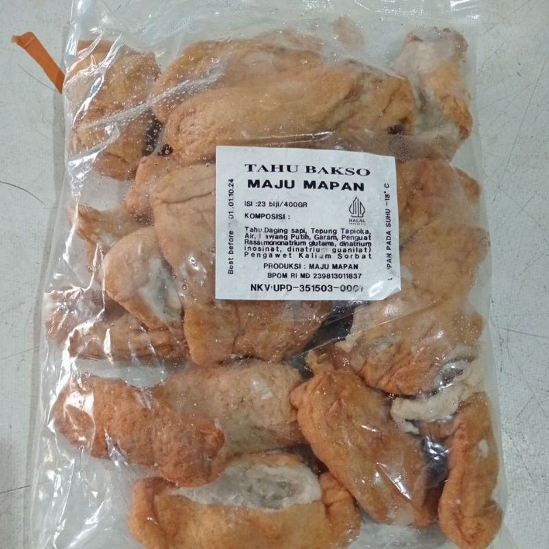 

Maju Mapan Tahu Bakso isi 23/400g