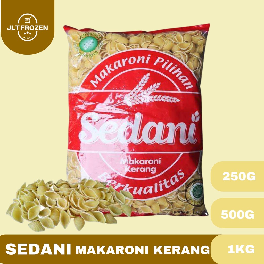 

Sedani Makaroni Keong Repack [250g/500g/1kg]