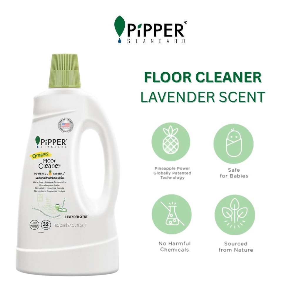 PiPPER Floor Cleaner Lavender Scent 800ml
