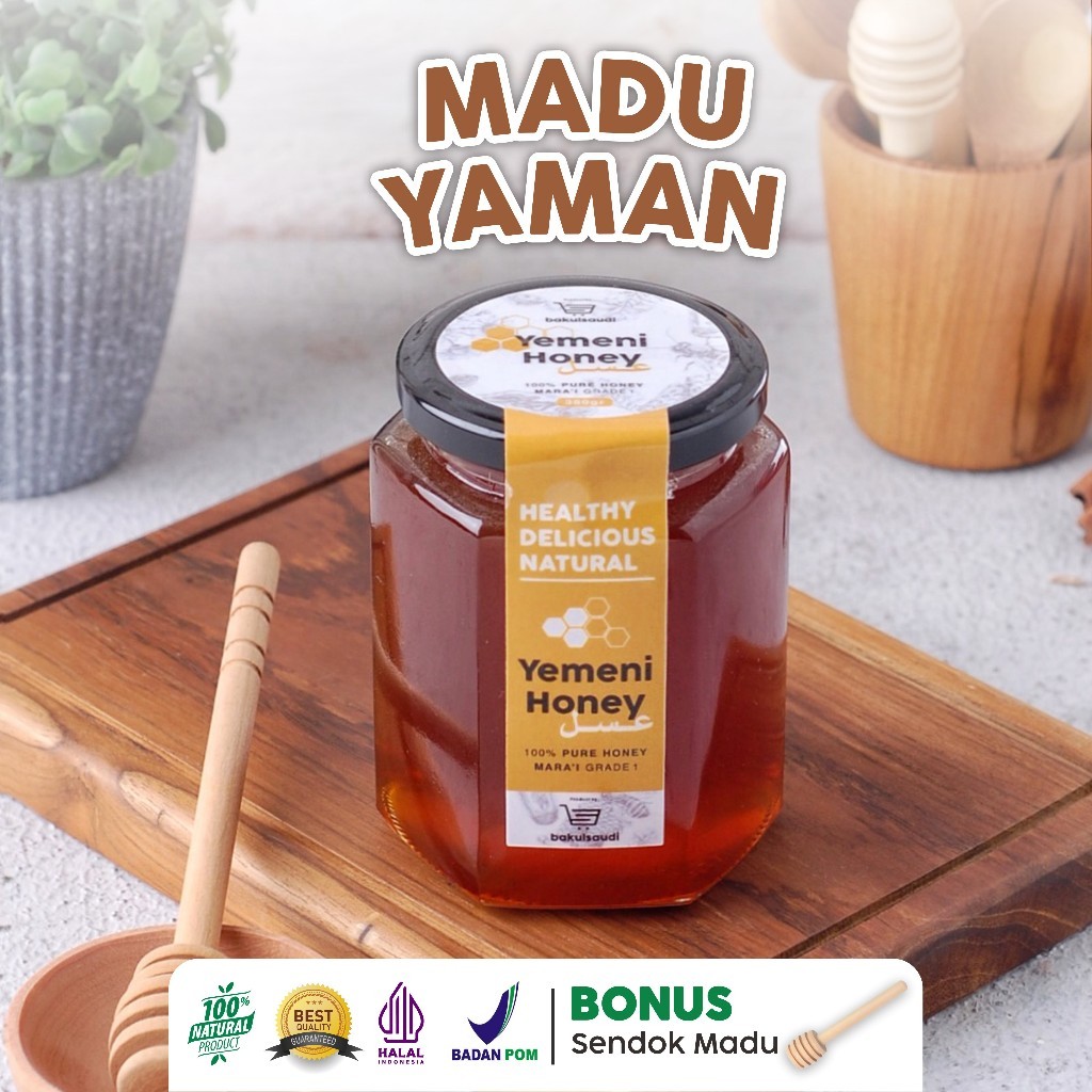 

Madu Yaman Original 100% Premium Murni Maro'i Marai Maroi Madu Arab Asli 100%