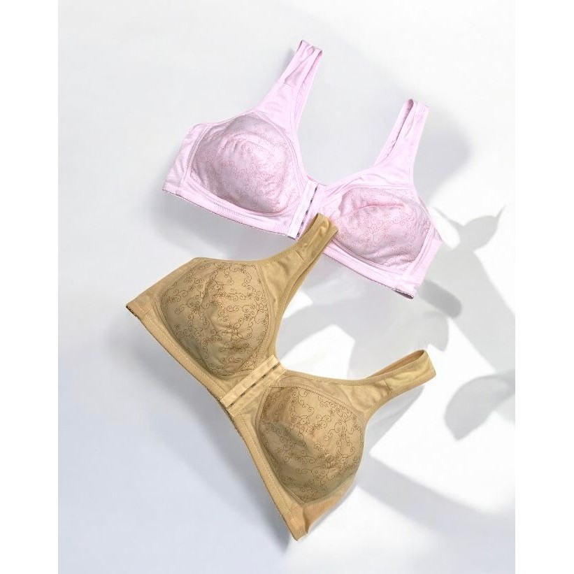 Bra FELANCY 02004 Wanita Dewasa | Tanpa Kawat & Kait Depan | Full Support 38C–42C