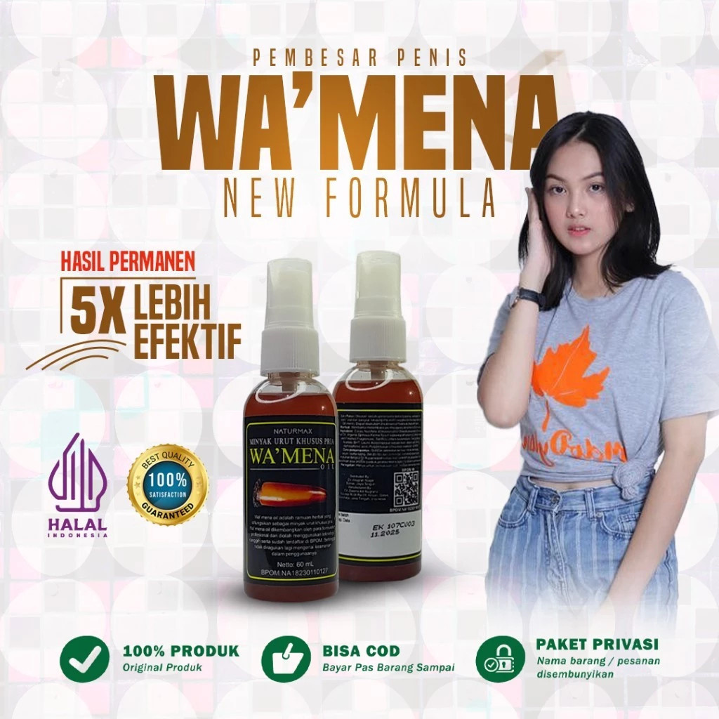 [ori100%] MINYAK URUT TIGA JARI WAMENA oil Pembesar p3nnis Kuat pria tahan l4ma Obat pemb3sar alat p