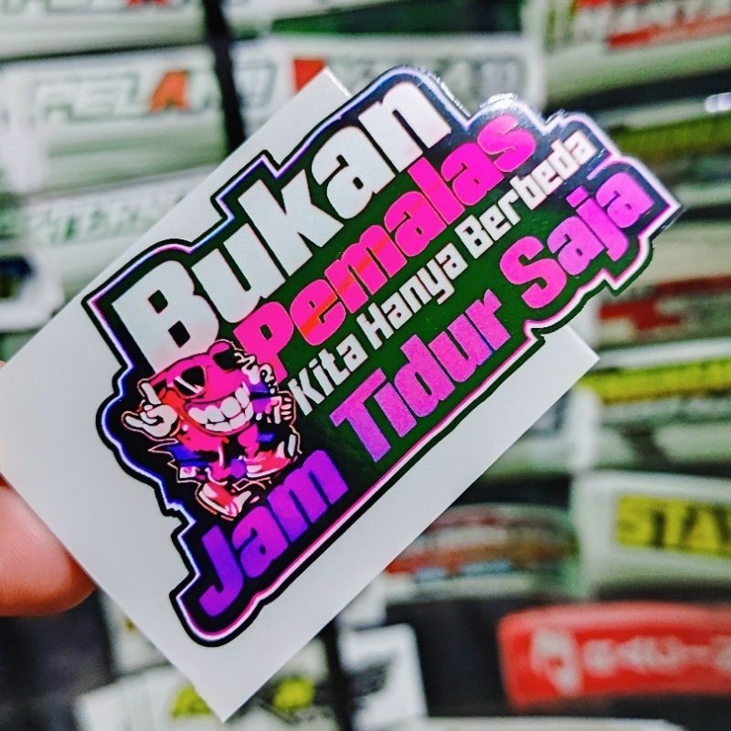

Stiker BUKAN PEMALAS GLOSSY