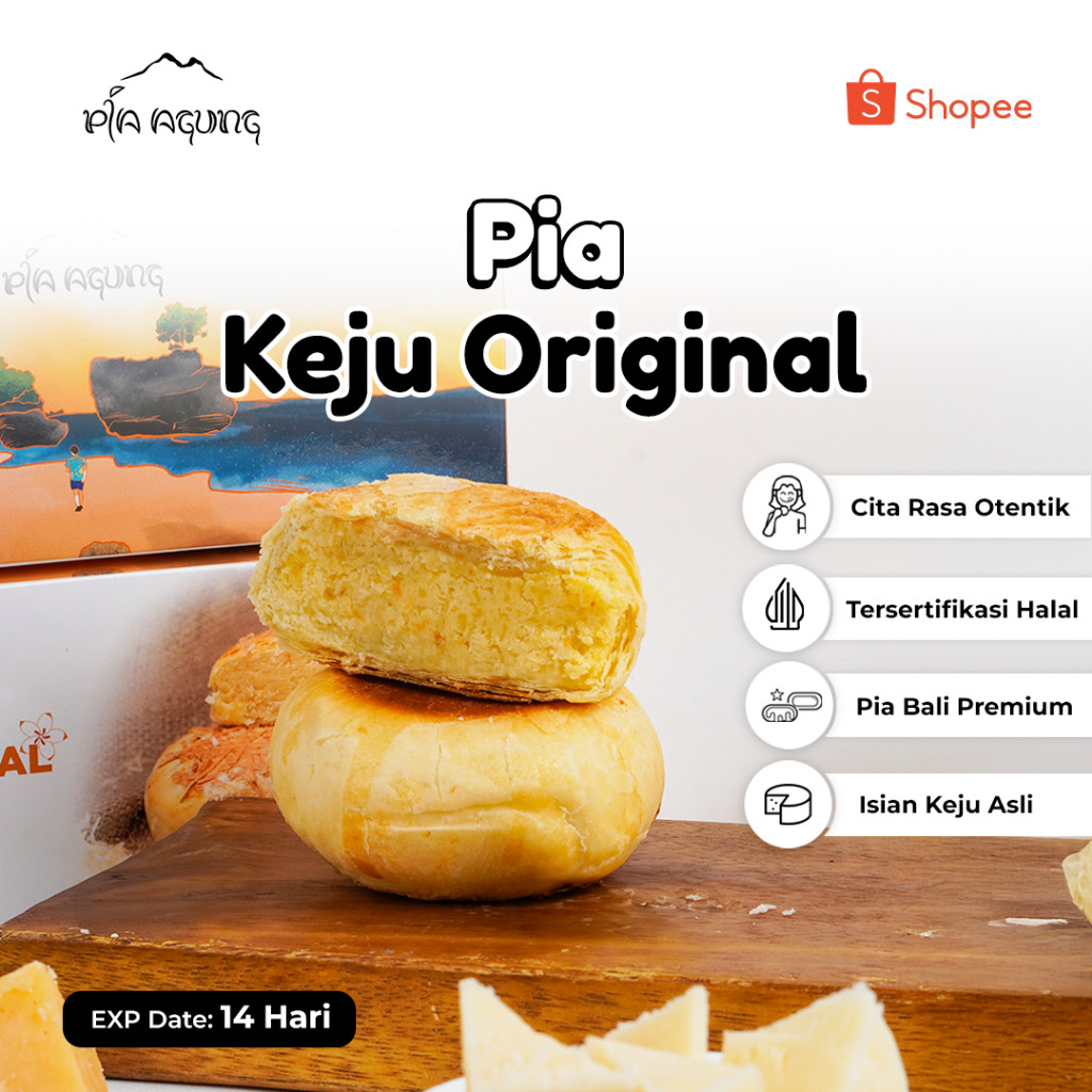 

Bakpia Keju oleh oleh khas Bali - Pia Agung