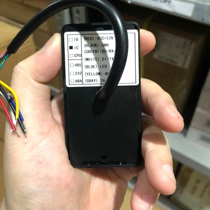 

Reader Wiegand 13.56 mhz - WG03 IC