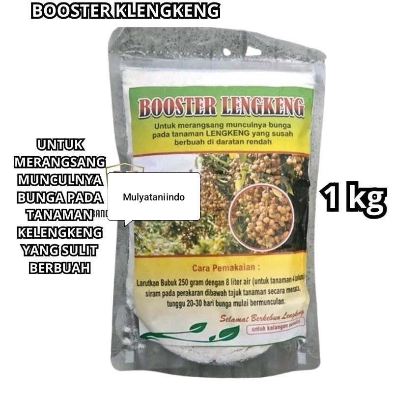 Booster Pupuk Lengkeng 1kg merangsang munculnya bunga Tanaman