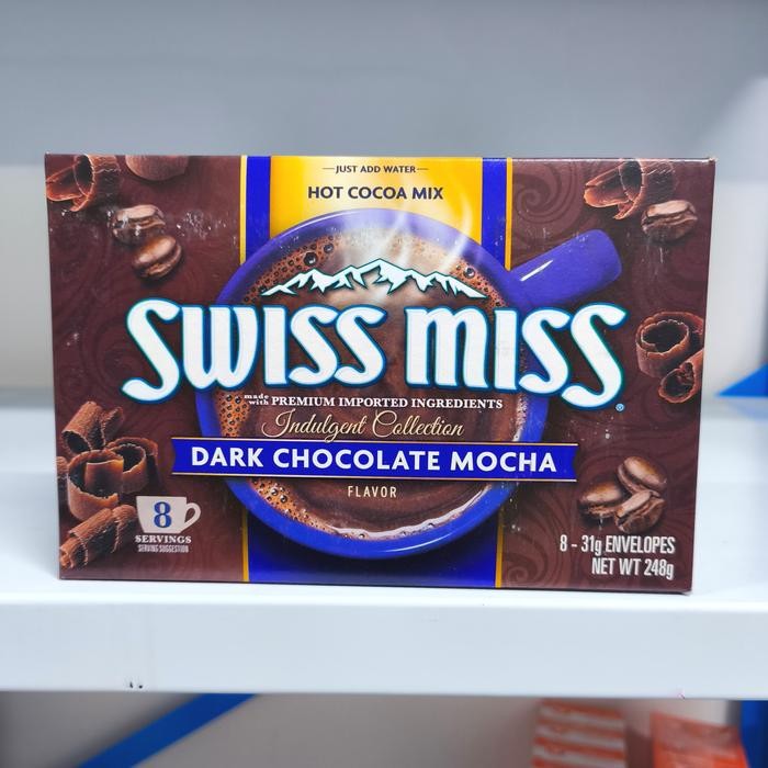 

Swiss Miss Hot Chocolate Mix Drak Chocolate Mocha - 248 Gr