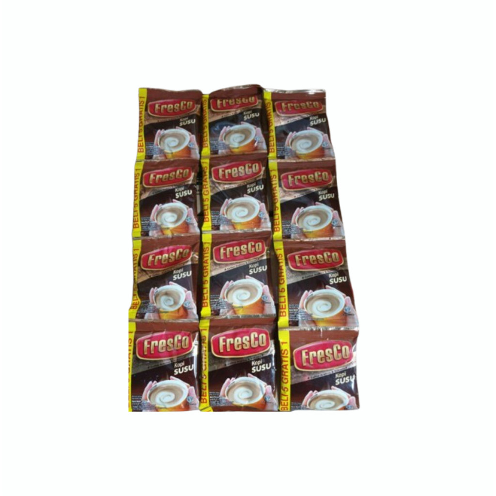 

KARTUS Kopi susu Fresco 1 Dus isi 10 Renceng×12bks×27g