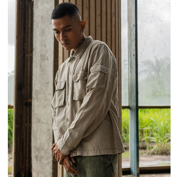 Reacher - Jacket - Luton - Antique Wash Outer Jacket