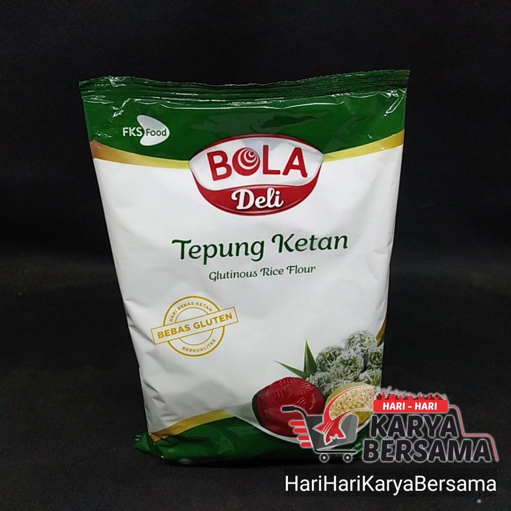

TEPUNG BERAS KETAN MEREK BOLA DELI 500GR