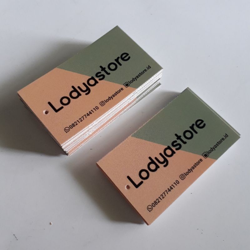 

Hantag Bonus Tali Handtag Hangtag Hentek Nametag Label Baju