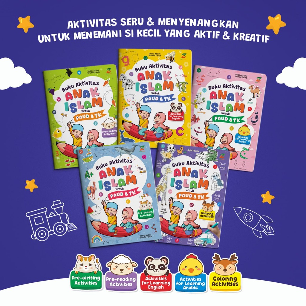 

Buku aktivitas anak islam untuk Paud & TK