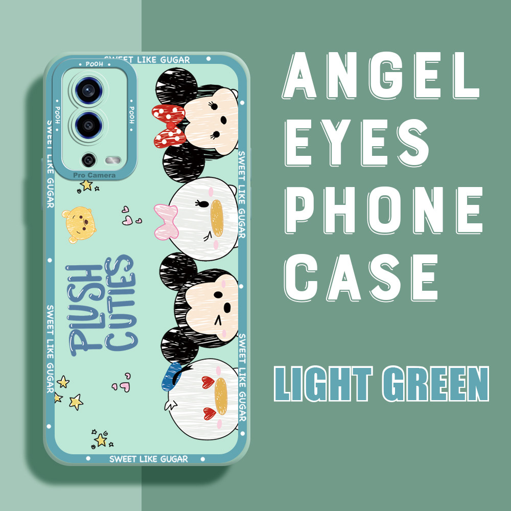 Softcase Kartun Casing For OPPO A55  Ponsel Asli Baru  Ponsel Karet Lembut Desain Pelindung Kamera F