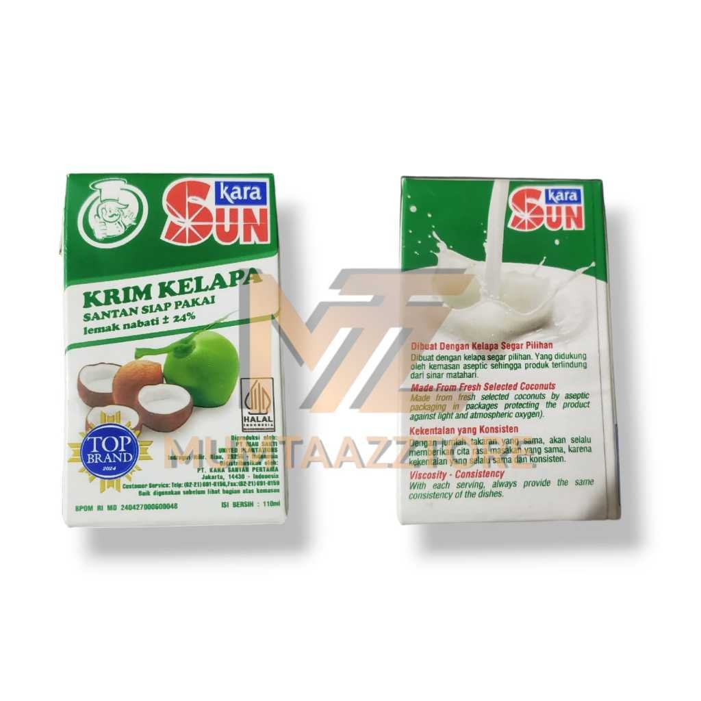 

️BMB DPR SUNKARA KARA SANTAN KELAPA Santan Siap Pakai 110ML | Per pcs