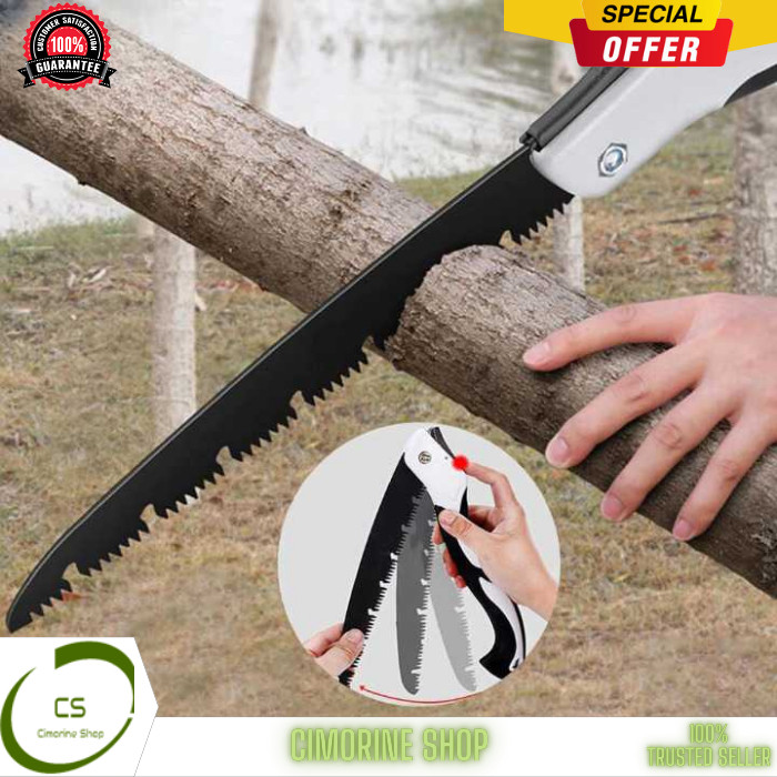 BISA COD BAYAR DITEMPAT Gergaji Kayu Lipat Otomatis Anti Karat Design Jerman Premium ORIGINAL CS