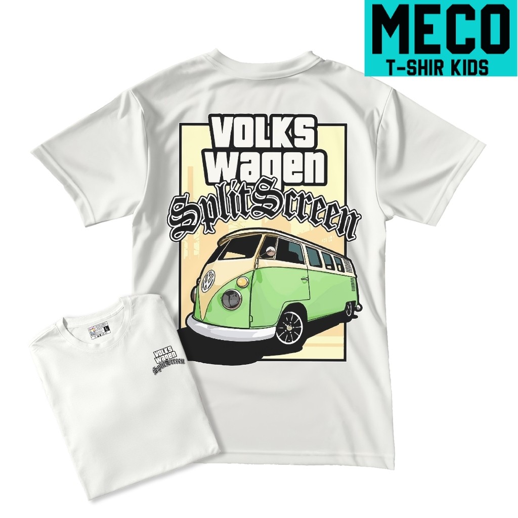 BAJU ANAK // KAOS ANAK STREETWEAR  Tshirt Model VW COMBI - Kaos Anak Murah
