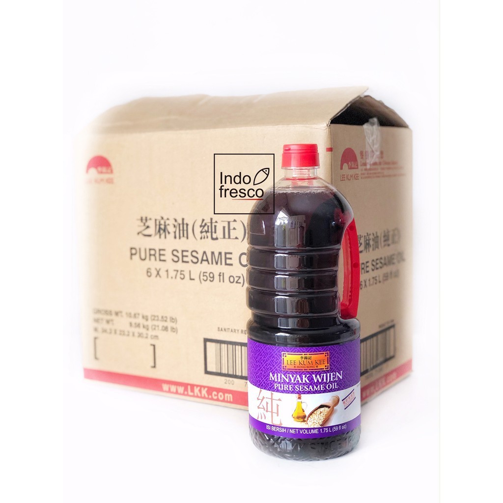 

Lee Kum Kee Pure Sesame Oil- Minyak Wijen 1750ml import quality