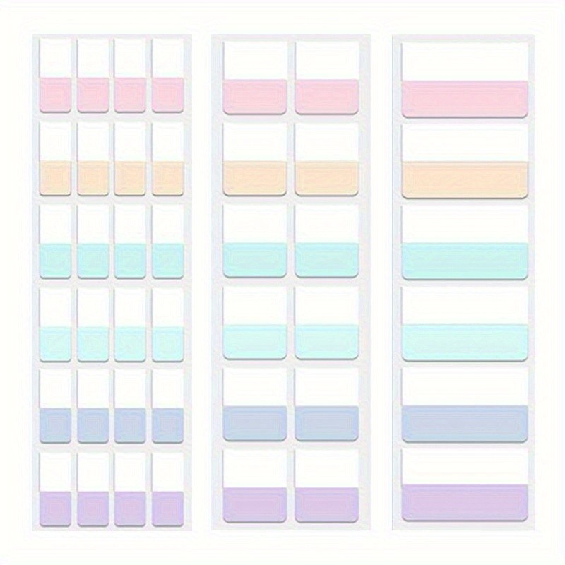 

420pcs Sticky Index Tabs File Flags File Index Tabs Writable Page Markers for Labeling Organizing Documents File Folders Books