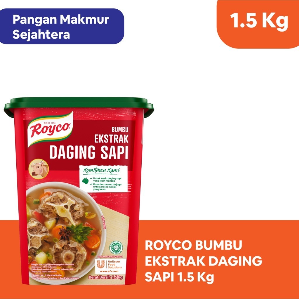 

ROYCO - BUMBU EKSTRAK DAGING SAPI 1.5KG