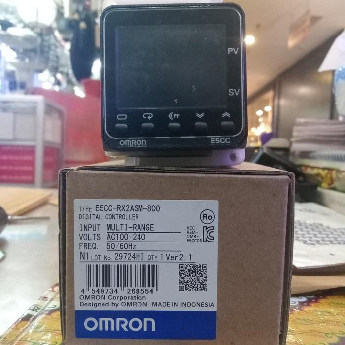 OMRON E5CC-RX2ASM-800 TEMPERATUR DIGITAL CONTROLEER E5CC-RX2ASM-800