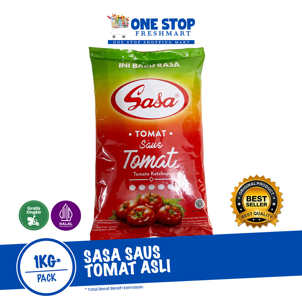 

SASA SAUS TOMAT 1KG / SASA SAUS TOMAT REFILL PACK 1KG
