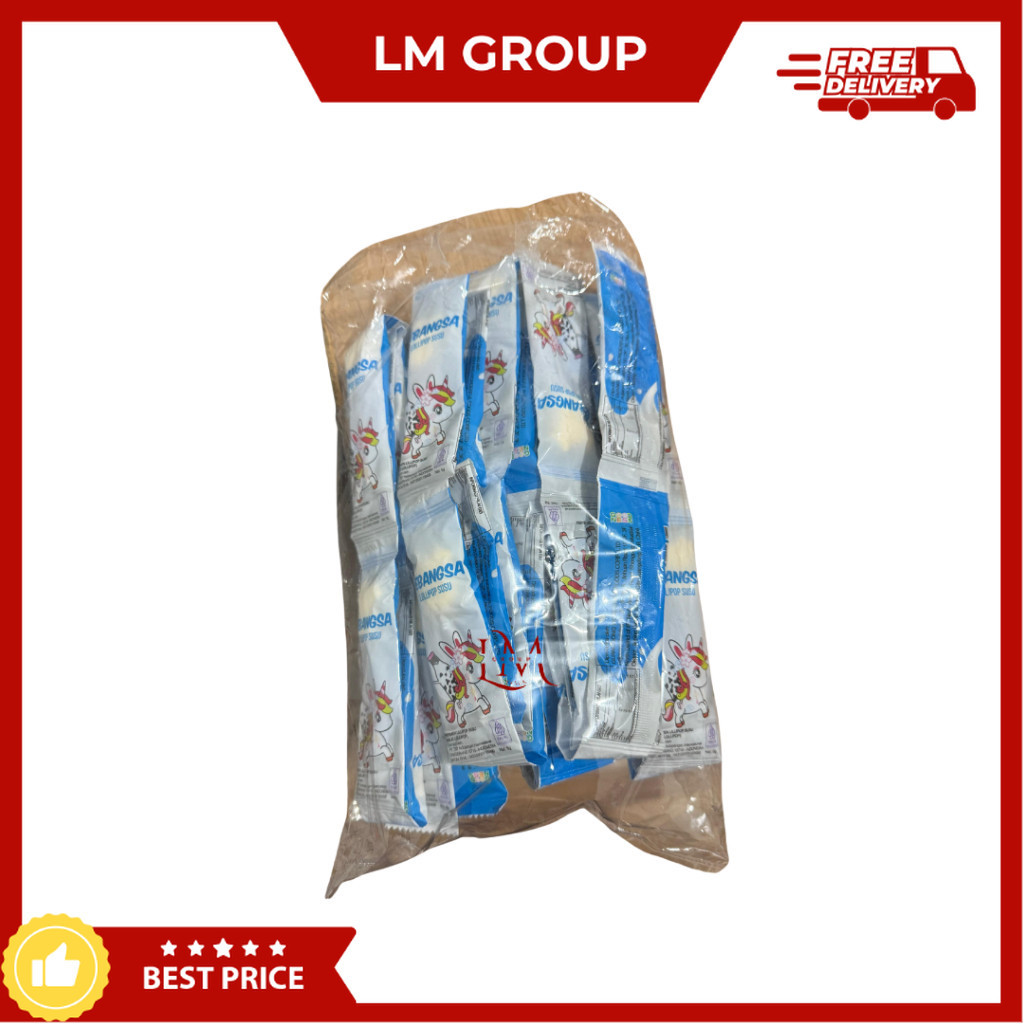 

Sebangsa Permen Lolipop Susu Ecer 1000 1 Pack isi 40 pcs LM Snack Grosir