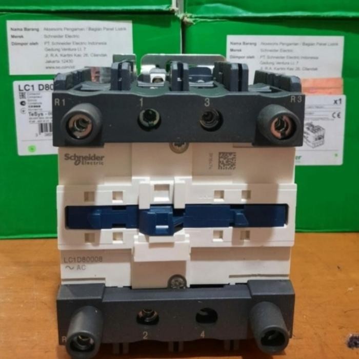 Kontaktor LC1D80004 42vac 4p Schneider