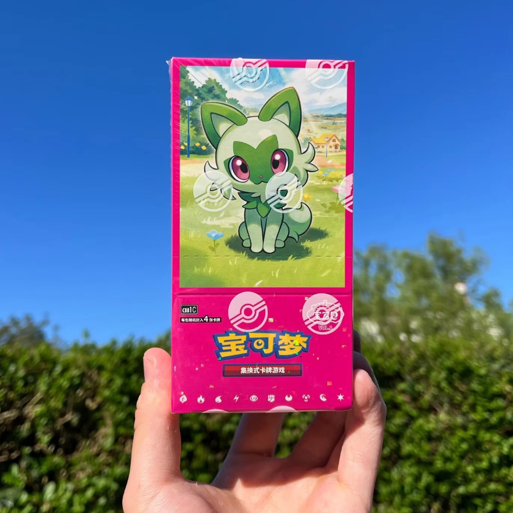 

In Stock Original Pokemon Cards in Chinese Vol.1 Scarlet and Violet Trading PTCG Bag Box NO CBB1C Pikachu Card Available Gifts