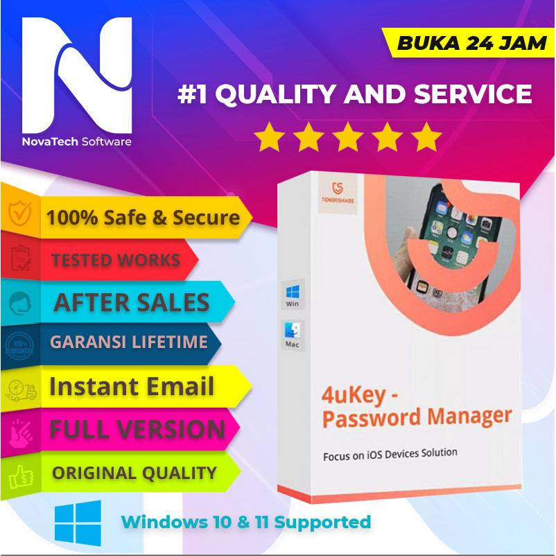 (WIN) Tenorshare 4uKey Password Manager 2