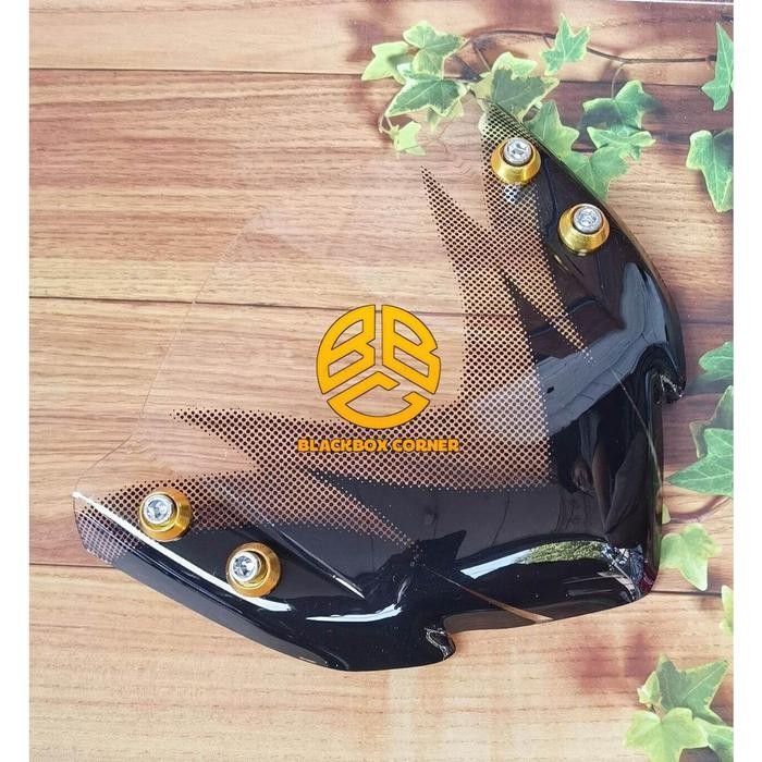 VISOR YAMAHA JUPITER MX 135 LC WINDSHIELD YAMAHA LC 135 Motorcycle - Carbon Series