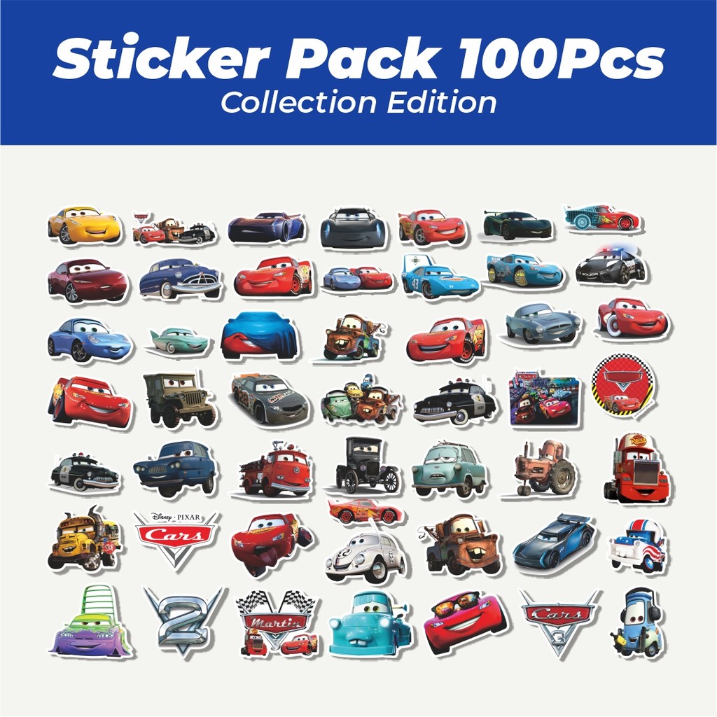 

Hot Sticker Cars Toons Sticker Lucu Anti Air Stikers Berperekat Waterproof Sticker Decal Buat Motor Helm Buku Journal Koper Casing HP Laptop Botol Minum