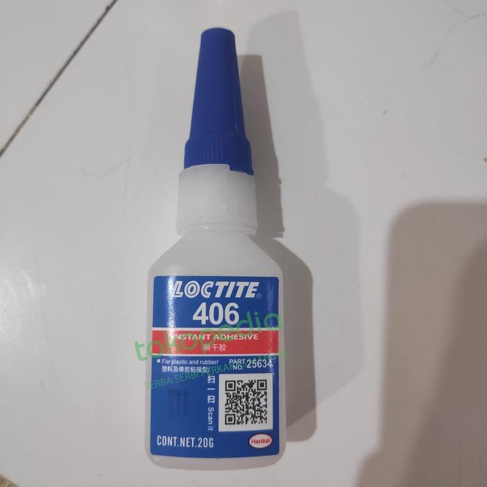 

LOCTlTE 406 ORIGINAL - LEM SERBAGUNA LOCTlTE 406 20 gram