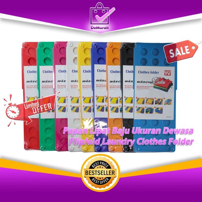 dijual_Papan Lipat Baju Ukuran Dewasa / Flipfold Laundry Clothes Folder - Putih