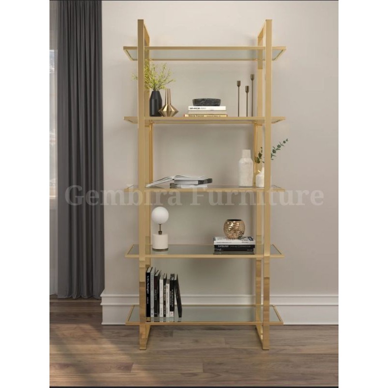 rak stainless stenlis rack multifungsi pajangan storage kaca handuk baju kotor kamar mandi sabun sik