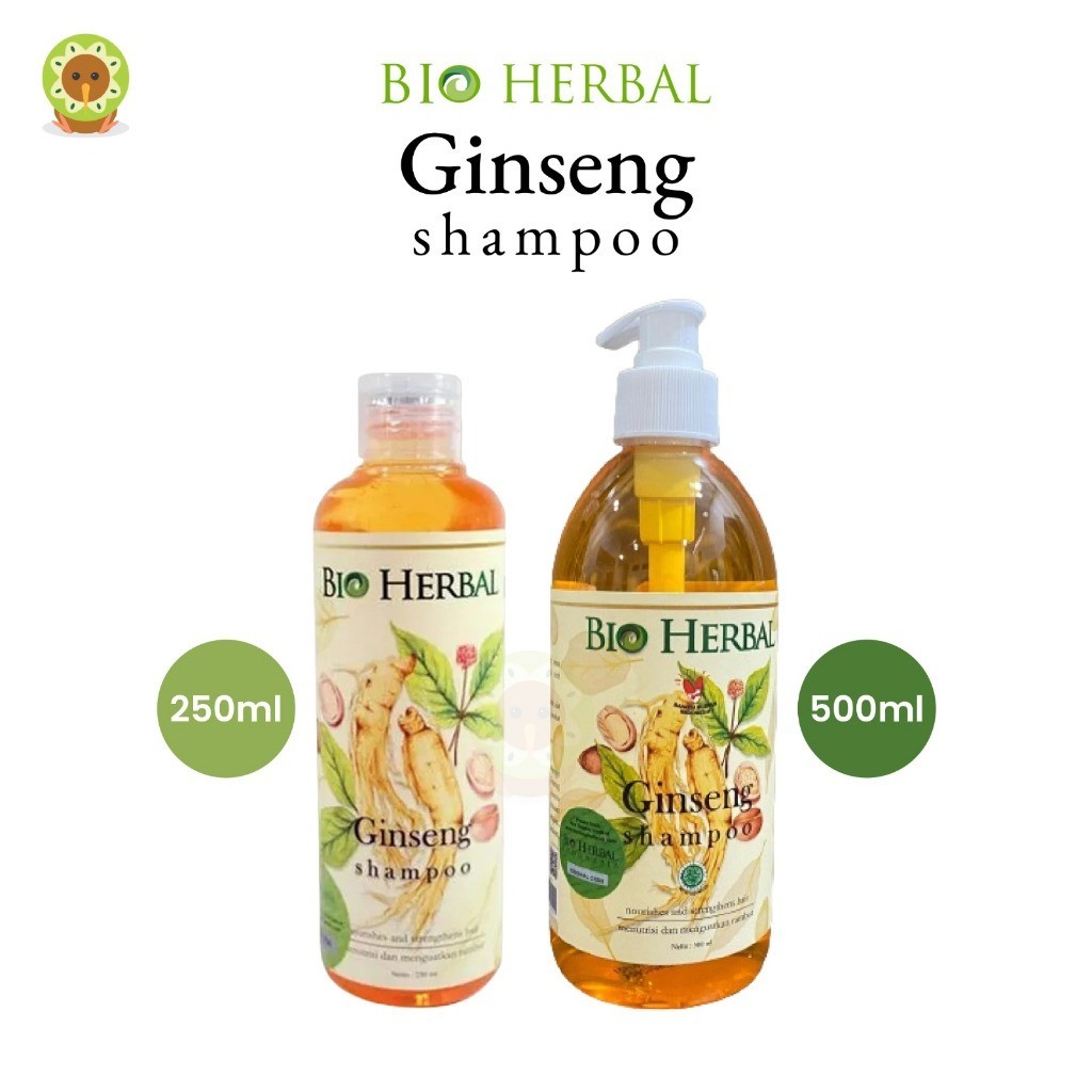 Bio Herbal Shampoo - Bio Herbal Ginseng Shampoo - BIOHERBAL Shampoo