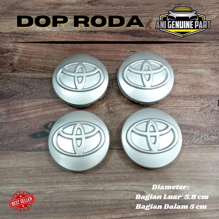 Tutup Velg Dop Roda Avanza 2012-2015 Baru Wheeldop Toyota