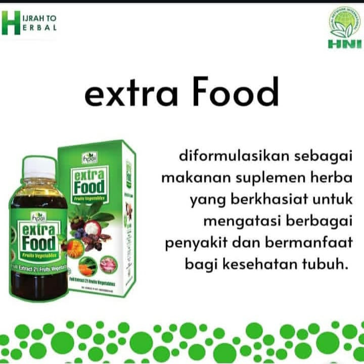 HNI HEALTH - EXTRA FOOD - HNI HPAI ASLI