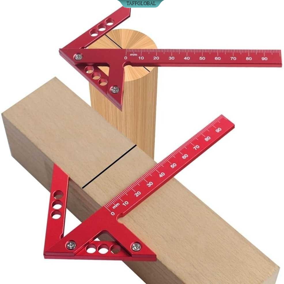 

Penggaris Siku Mistar Segitiga Center Finder 45 Degree 10cm - RH87