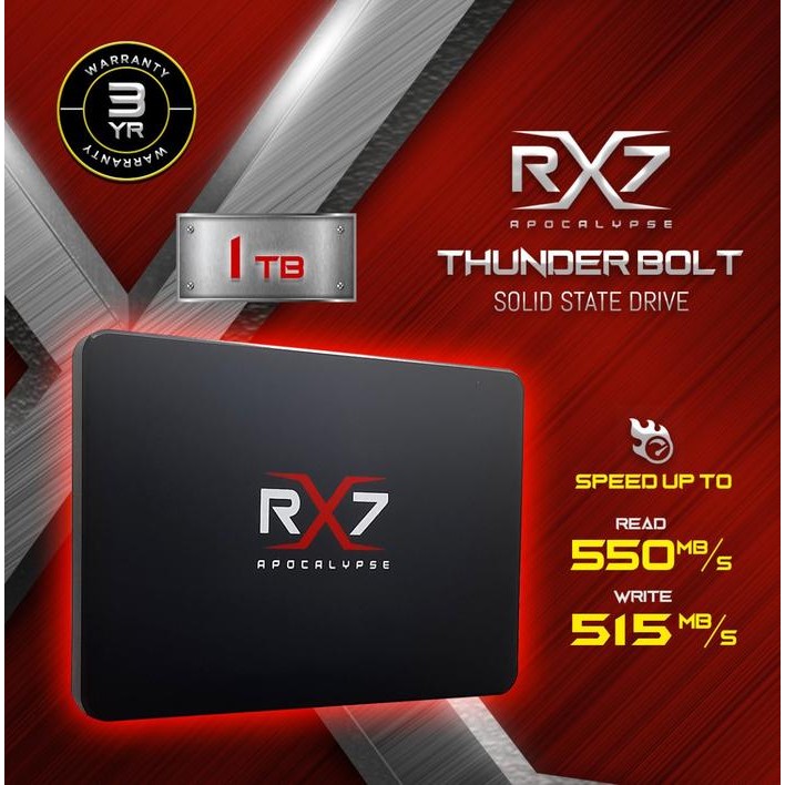 SSD 1TB RX7 SATA - SSD ONLY