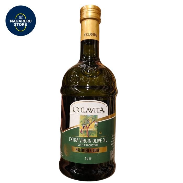 

Colavita extra virgin olive oil cold production balanced flavor 1 liter